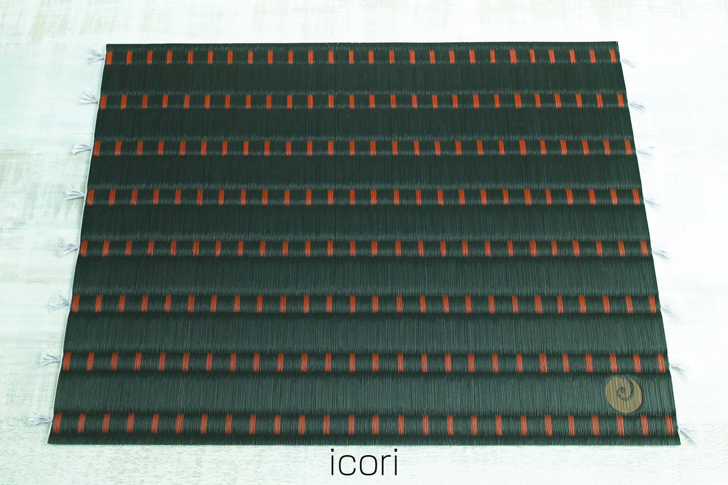 セット/畳のコースター 熾 icori 4枚 & 畳のランチョンマット 茜 akane 4枚