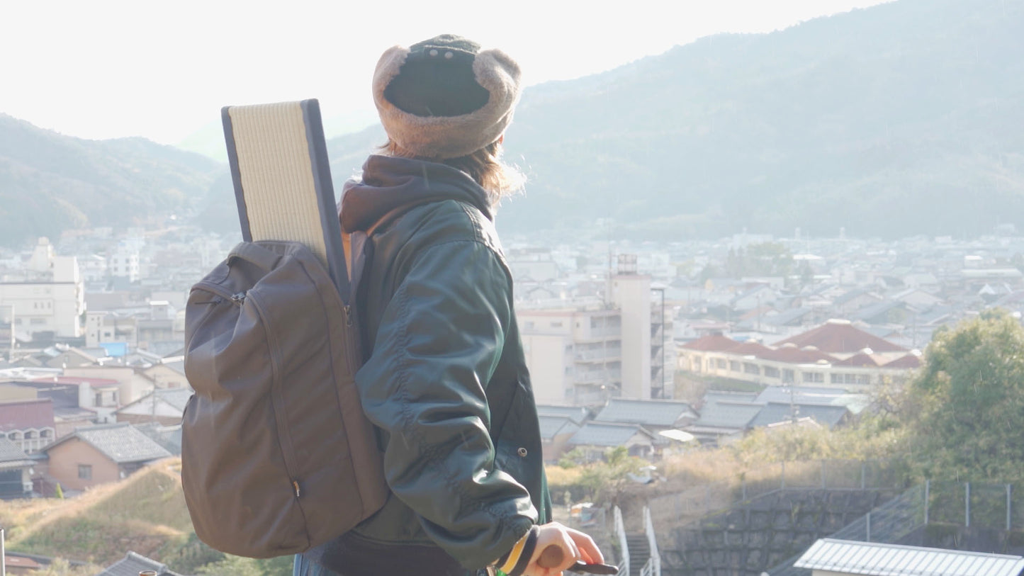 地球を旅する畳、さすらい sasurai solo使用イメージ image