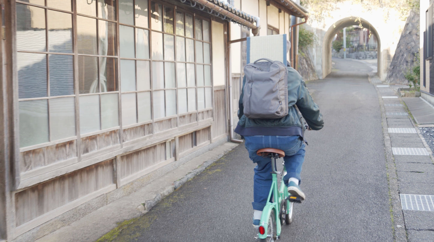 地球を旅する畳、さすらい sasurai solo使用イメージ image